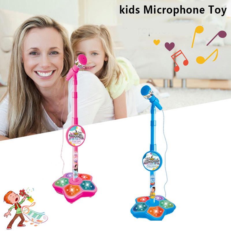 Kids Microphone with Stand Kar - Kids Microphone Karaoke ulasan dan harga