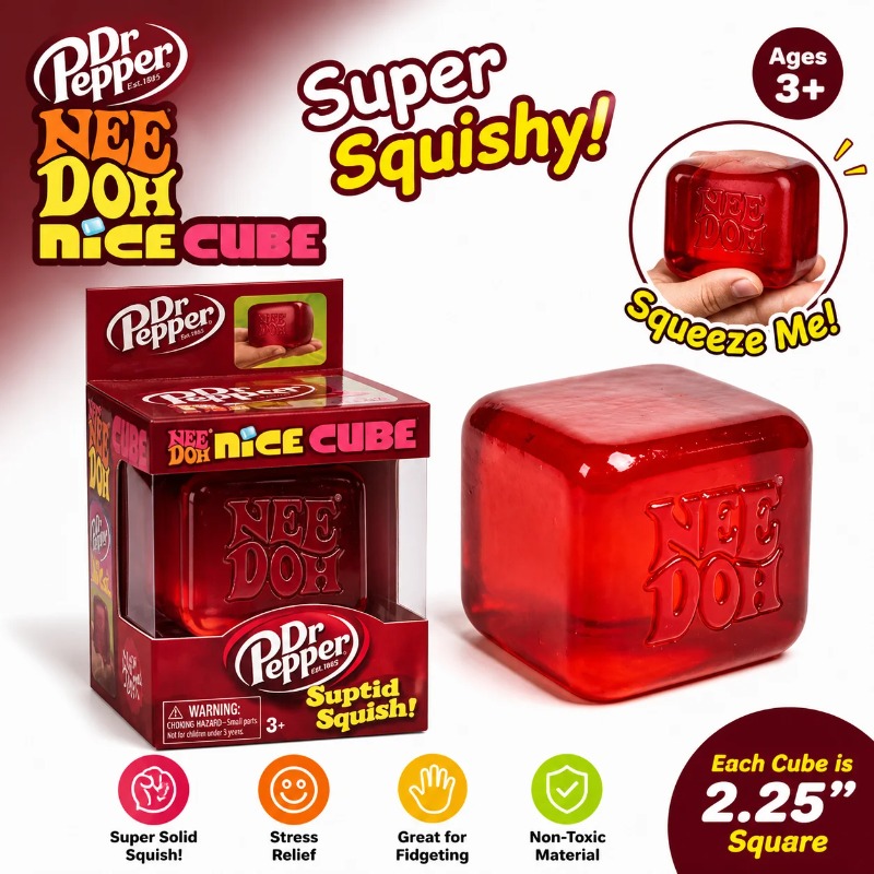 Soft Cube Squishy Toy Stress R - Sensory Fidget Toys ulasan dan harga