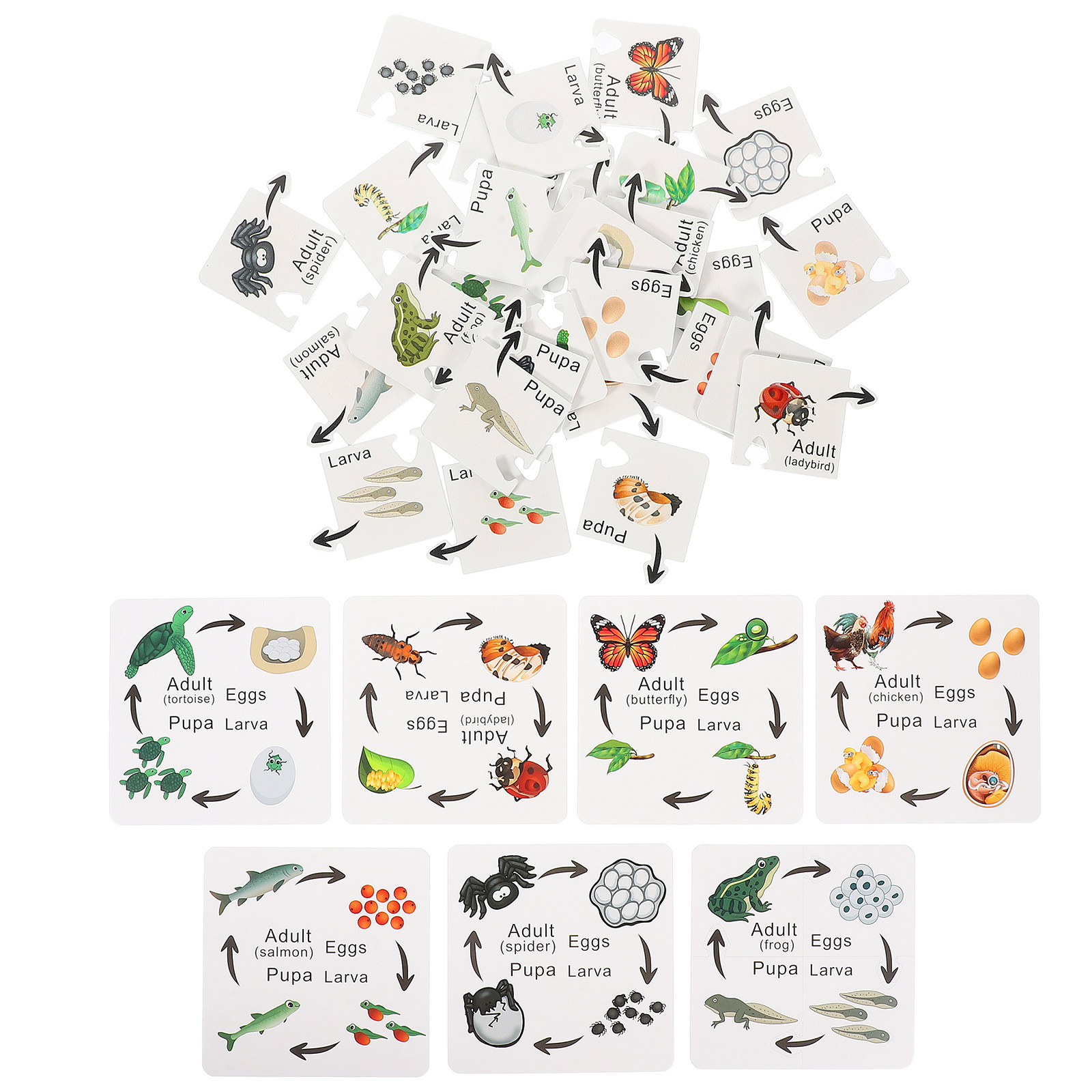7 Sets Children Puzzle Toys Li - Kids Toys Cycle ulasan dan harga