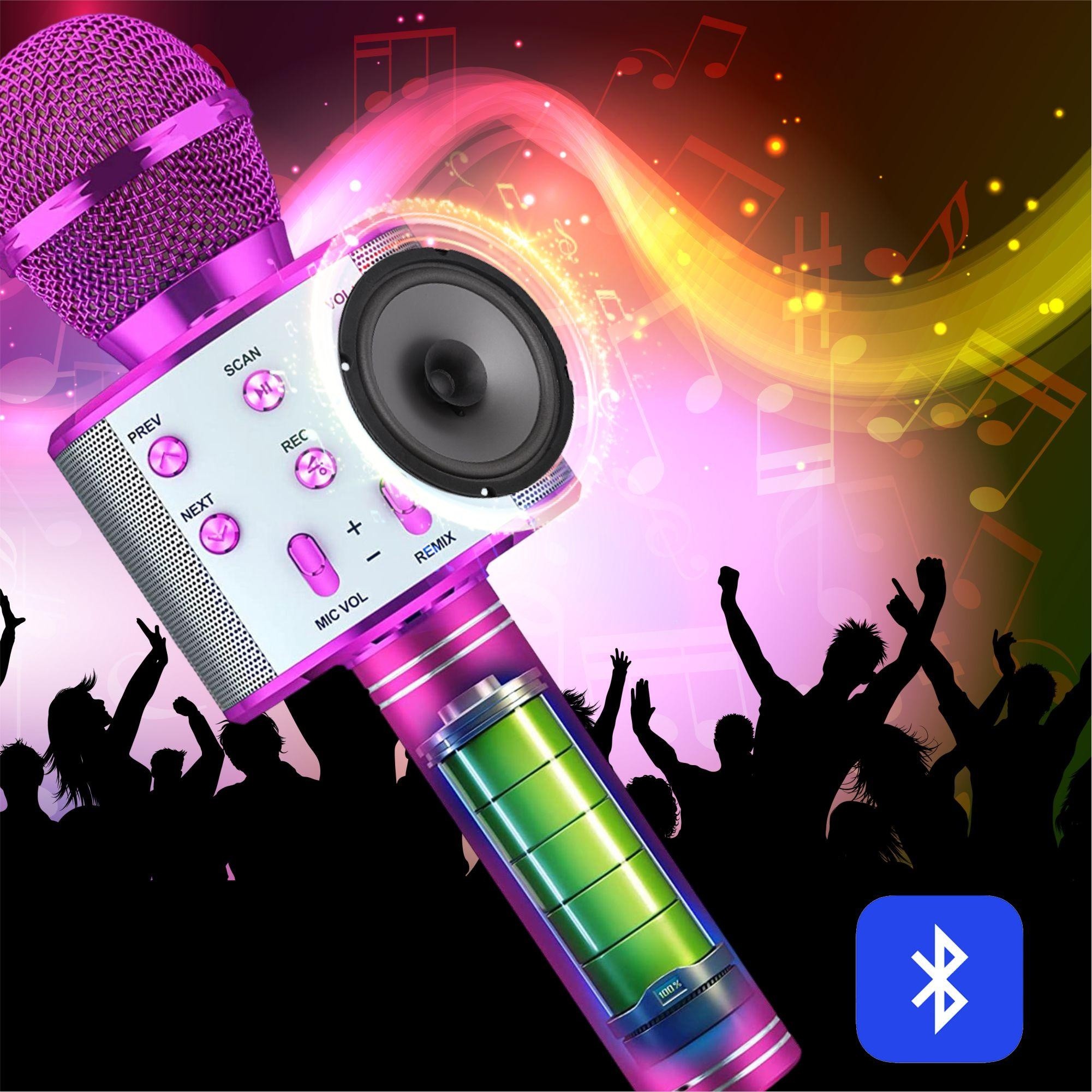 Wireless Bluetooth Karaoke Mic - Kids Microphone Karaoke ulasan dan harga