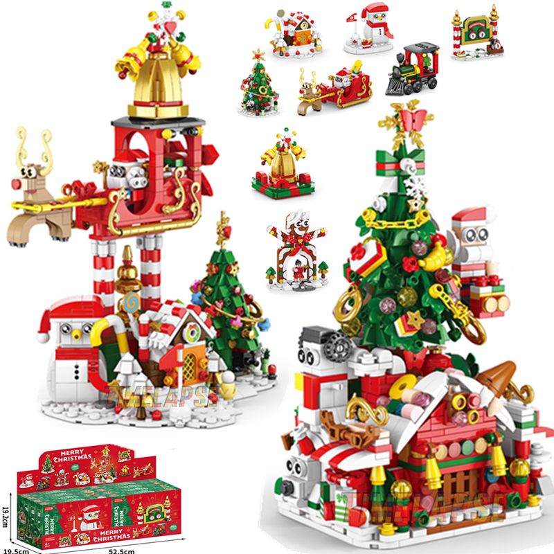 DIY 8in1 Lights Christmas Elk  - Kids Xmas Toys Ideas ulasan dan harga