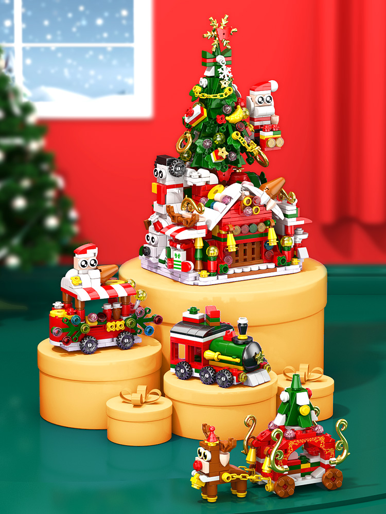 DIY 8in1 Lights Christmas Elk  - Kids Xmas Toys Ideas ulasan dan harga
