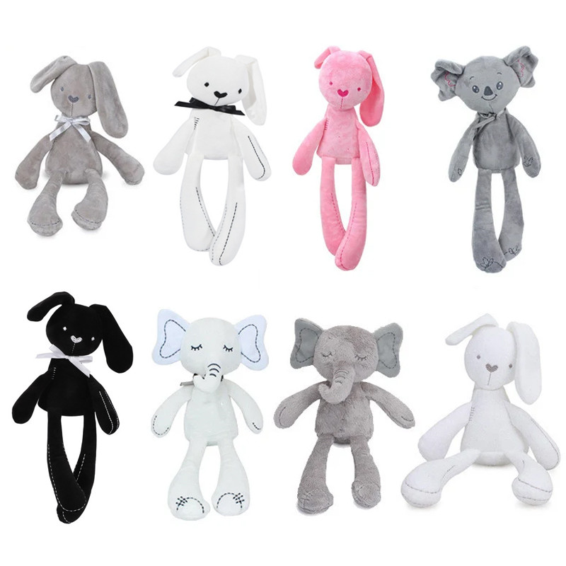 Baby Plush Rabbit Hand Puppet  - Kids Toys Easter ulasan dan harga