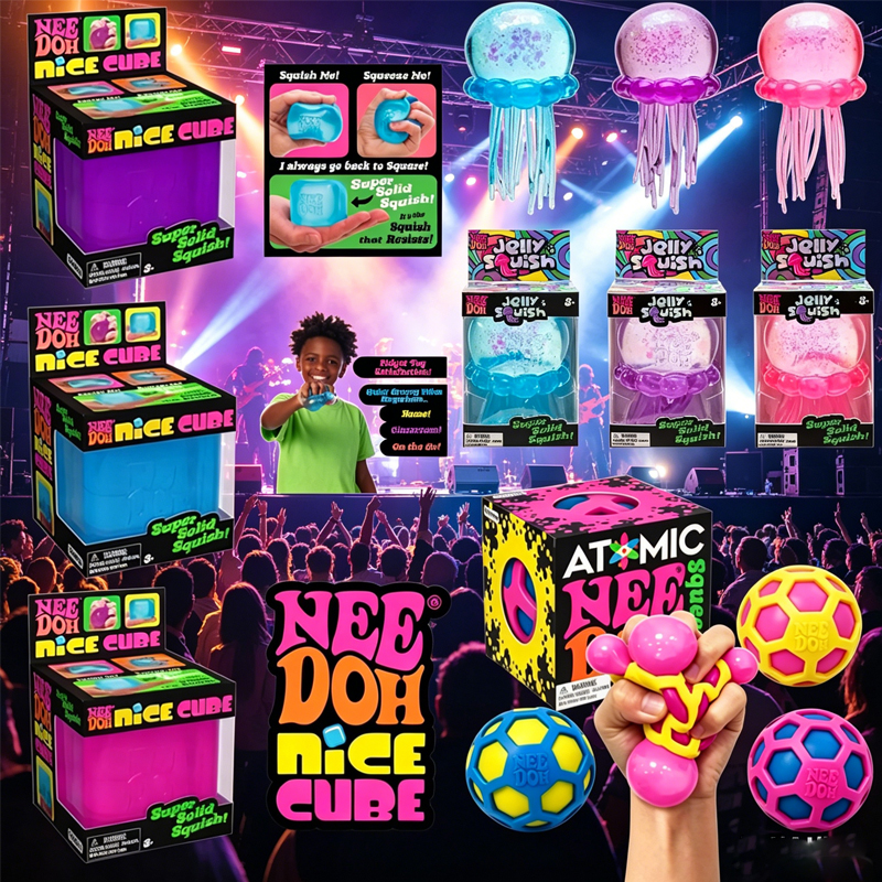 New NeeDoh Squishy Schylling A - Sensory Fidget Toys ulasan dan harga