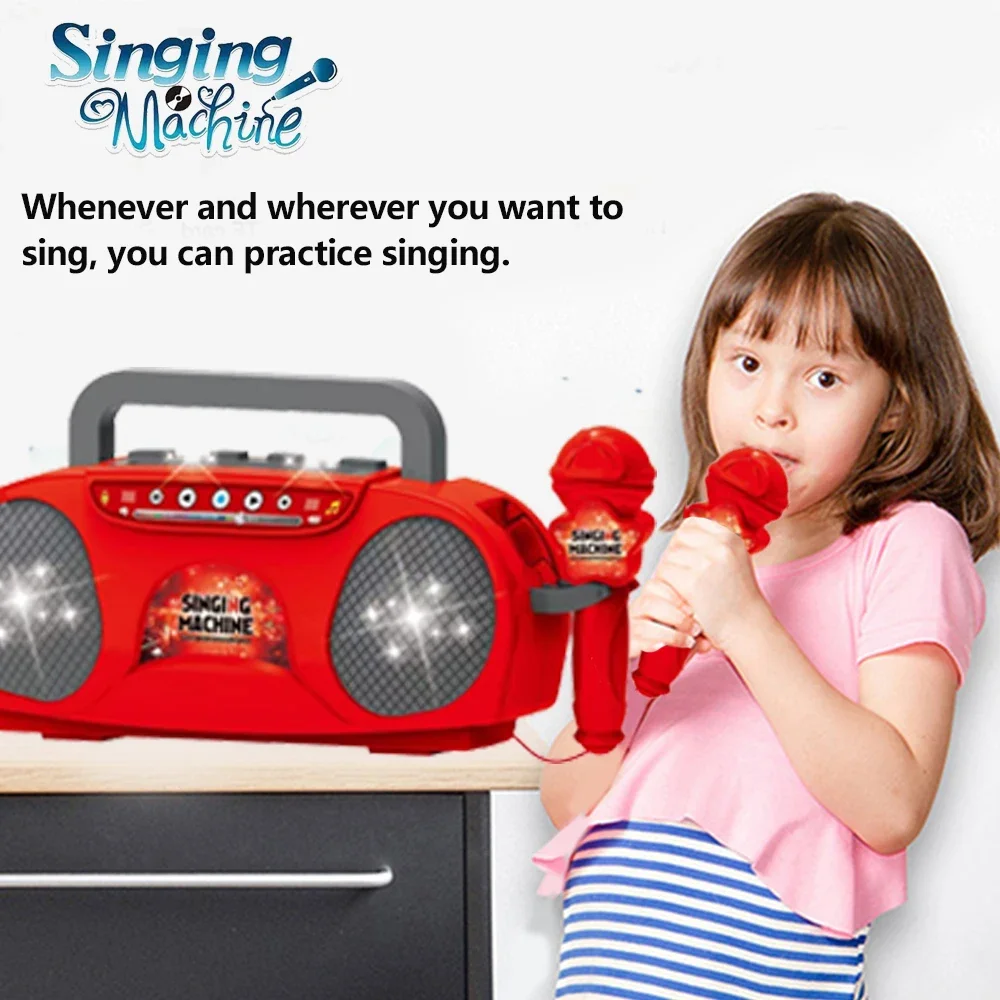 Karaoke Machine with Microphon - Kids Microphone Karaoke ulasan dan harga