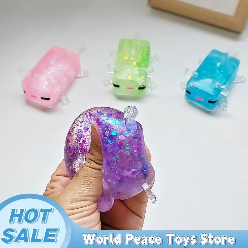 New Axolotl Squeeze Toys 2026  - Sensory Fidget Toys ulasan dan harga