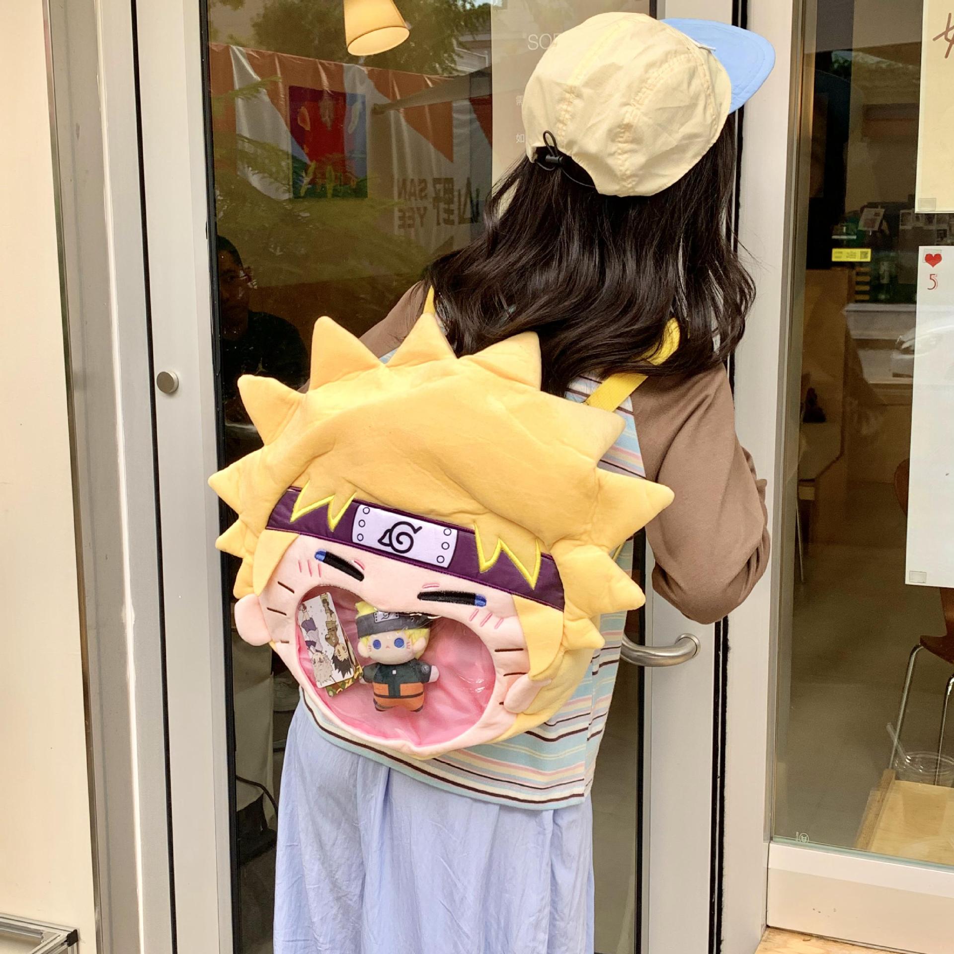 Kawaii Uzumaki Naruto Plushie  - Kids Storage Toys ulasan dan harga