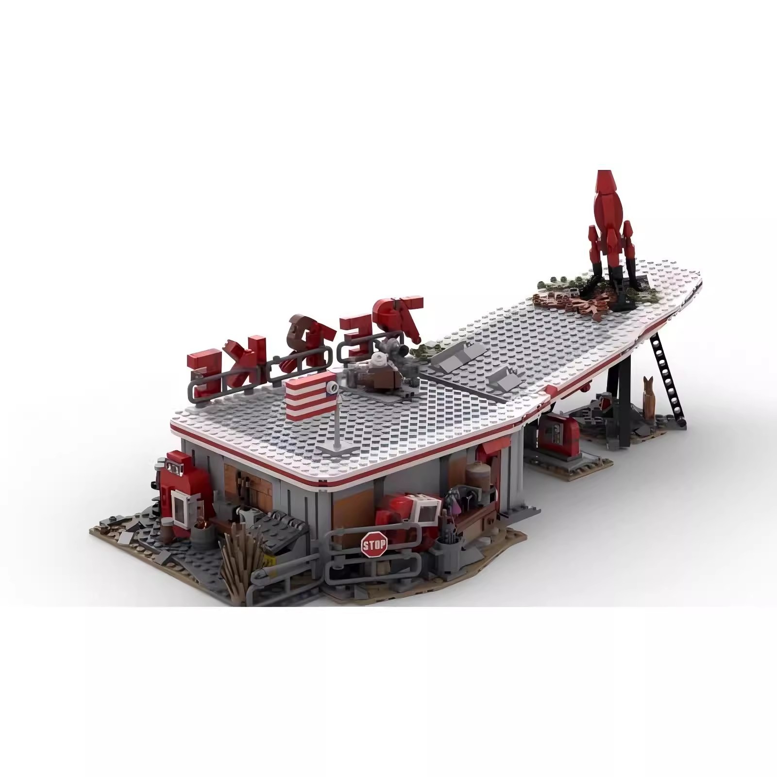 MOC Games Fallout 4 Red Rocket - Kids Xmas Toys Ideas ulasan dan harga