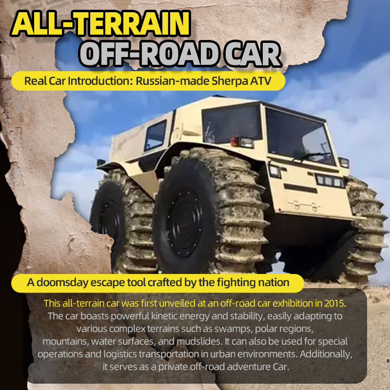 Russian Sherp All-terrain Rc C - Kids Toys Under 50 ulasan dan harga