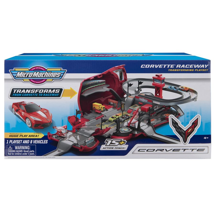 Machines Corvette Raceway Tran - Kids Toys Amazon ulasan dan harga